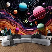 billiga Planet Tapestry-Planet Landskap Hängande Tapestry Väggkonst Stort Tapestry Murals Dekor Fotografi Bakgrundsduk Gardin Hem Sovrum Vardagsrumsinredning
