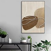 billiga Abstrakta målningar-handgjord oljemålning canvas väggdekoration minimalism abstrakt modern för heminredning rullad ramlös osträckt målning