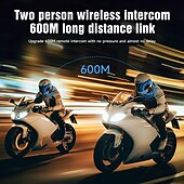 preiswerte TWS Echte kabellose Kopfhörer-4K HD Aufnahme All-in-One Motorrad-Intercom Helm Dashcam Bluetooth-Headset