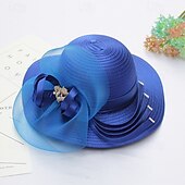 levne Party klobouky-Vlasové ozdoby Tyl Svatební Večerní oslava Elegantní Svatba S Tyl Přílba Pokrývky Hlavy