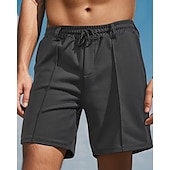 abordables Pantalones cortos de sudor-Hombre Pantalones cortos de sudor Pantalón corto Pantalones cortos de verano Pantalones cortos de playa Bolsillo Correa Cintura elástica Plano Comodidad Transpirable Corto Exterior Deportes Clásico
