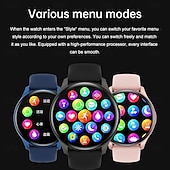 billige Smartklokker-696 ZW60 Smart Watch Fitness Tracker ECG PPG Bluetooth Anropspåminnelse Android iOS IP67 44mm 1,43