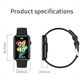 Χαμηλού Κόστους Smartwatch-696 HT5PRO Εξυπνο ρολόι 1.57 inch Έξυπνο ρολόι Bluetooth ΗΚΓ + PPG Βηματόμετρο Υπενθύμιση Κλήσης Συμβατό με Android iOS Γυναικεία Άντρες Κλήσεις Hands-Free Υπενθύμιση Μηνύματος IP 67