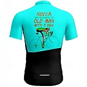 男性用 サイクリングジャージー 文字&番号 半袖 バイク Tシャツ ジャージー 3つのリアポケット付き マウンテンサイクリング 速乾性 人間工学デザイン ウィッキング 高通気性 スポーツ イエロー ブルー パープル 衣類 お買い得  メンズジャージ-男性用 サイクリングジャージー 文字&番号 半袖 バイク Tシャツ ジャージー 3つのリアポケット付き マウンテンサイクリング 速乾性 人間工学デザイン ウィッキング 高通気性 スポーツ イエロー ブルー パープル 衣類