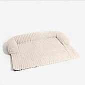 cheap Pet Sofa Cover-Pet Couch Cover for Sofa, Calming Dog Bed for Couch, Fluffy Plush Dog Couch Mat for Furniture Protector for Large Medium Small Dogs and Cats