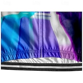 abordables Maillots pour hommes-Homme Maillot de cyclisme Manche Courte Cyclisme T-shirt Maillot avec 3 poches arrière VTT Vélo tout terrain Respirant Séchage Rapide Design Anatomique Évacuation de l&#039;Humidité Noir Arc-en-ciel Des