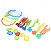 economico Piscine, Vasche Idromassaggio &amp; Forniture-Giocattoli per vasca da bagno Giocattoli estivi soia / 19 pcs Bambini per attività acquatiche e festa in piscina