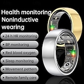 Χαμηλού Κόστους Smartwatch-Νέο Έξυπνο Δαχτυλίδι Παρακολούθηση Καρδιακού Ρυθμού Ύπνου Άσκηση Μέτρηση Βημάτων Απομακρυσμένη Φροντίδα