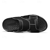 abordables Sandalias casuales-Sandalias de exterior sin cordones para hombre con diseño ergonómico: ideales para playa, deportes al aire libre y uso informal.