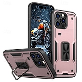 levne Pouzdra pro iPhone-telefon Carcasă Pro iPhone 16 Pro Max Plus iPhone 15 Pro Max Plus iPhone 14 13 12 Pro Max Plus Zadní kryt Držák na prsteny Magnetické Nárazuvzdorné Retro TPU PC