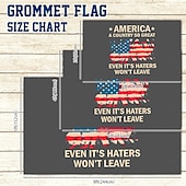 ieftine Steaguri de grădină, banner-Steag patriotic 4 iulie Exterior Interior cu gromete Ziua Independenței Decoruri pentru curte și grădină americană Banner semn de sărbătoare