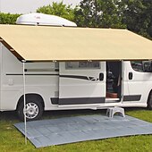 お買い得  日焼け止め-RV ベージュ サンネット アンチサンネット 暗号化シェードネット エッジ 家庭用 中庭 バルコニー 車 植物 メッシュ パビリオン テラス デッキ ガーデン ポーチ パティオ 屋上 サンルーム 遮光ネット 屋外用