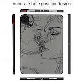 זול נרתיק iPad-לוּחַ כיסויים מכסים ל עבור Apple iPad Air 11 אינץ&#039; (2024) iPad Air 13 אינץ&#039; (2024) iPad Pro 11 אינץ&#039; (2024) iPad Pro 13 אינץ&#039; (2024) אייפד 10.9 אינץ&#039; 10 אייפד אייר 5 ipad 9th 8th 7th Generation 10.2