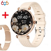 halpa Älykellot-696 NX7PRO Älykello 1.19 inch Älykello Bluetooth EKG + PPG Askelmittari Puhelumuistutus Yhteensopiva Android iOS Naisten Handsfree puhelut Viestimuistutus IP 67 40 mm kellokotelo