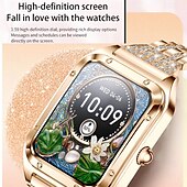 Χαμηλού Κόστους Smartwatch-696 I98 Εξυπνο ρολόι 1.58 inch Έξυπνο ρολόι Bluetooth Βηματόμετρο Υπενθύμιση Κλήσης Συσκευή Παρακολούθησης Καρδιακού Παλμού Συμβατό με Android iOS Γυναικεία Άντρες Κλήσεις Hands-Free