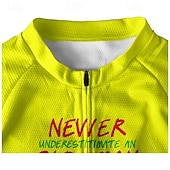 男性用 サイクリングジャージー 文字&番号 半袖 バイク Tシャツ ジャージー 3つのリアポケット付き マウンテンサイクリング 速乾性 人間工学デザイン ウィッキング 高通気性 スポーツ イエロー ブルー パープル 衣類 お買い得  メンズジャージ-男性用 サイクリングジャージー 文字&番号 半袖 バイク Tシャツ ジャージー 3つのリアポケット付き マウンテンサイクリング 速乾性 人間工学デザイン ウィッキング 高通気性 スポーツ イエロー ブルー パープル 衣類