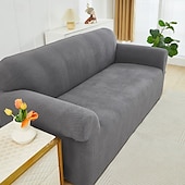 baratos Cobertura de Sofa-capa de sofá de tecido jacquard elástico capa de sofá elástica secional em forma de l capa de sofá de canto para sala de estar 1/2/3/4 assentos