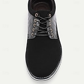 abordables Occasionnel-Chaussures habillées noires à lacets pour hommes avec motif crocodile, élégantes et stylées pour les réunions d&#039;entreprise et sociales
