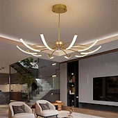 economico Luci a sospensione-moderna lampada a sospensione a led fai da te design luce regolabile 3000k-6500k con retrocomando sospensione nera lampada a sospensione regolabile adatta per sale da pranzo soggiorni camere da letto