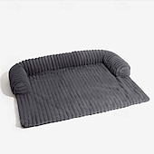 cheap Pet Sofa Cover-Pet Couch Cover for Sofa, Calming Dog Bed for Couch, Fluffy Plush Dog Couch Mat for Furniture Protector for Large Medium Small Dogs and Cats