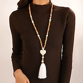 cheap Necklaces &amp; pendants-Women&#039;s necklace Fashion Street Color Block Necklaces