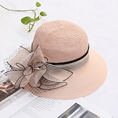 preiswerte Partyhut-Kopfstück Organza Hochzeit Abendgesellschaft Elegant Hochzeit Mit Tüll Kopfschmuck Kopfbedeckung