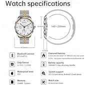 economico Braccialetti intelligenti-696 TN88 Orologio intelligente 1.43 pollice Intelligente Bracciale Bluetooth Pedometro Avviso di chiamata Monitoraggio del sonno Compatibile con Android iOS Da donna Da uomo Chiamate in vivavoce
