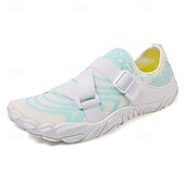 preiswerte Sneaker für Herren-Barfuß-Wasserschuhe für Herren – weiß und orange, schnelltrocknend, verstellbarer Klettverschluss – ideal für Strand- und Wasseraktivitäten