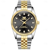cheap Quartz Watches-OPK Luxury Brand Watch Circular Dial Luminous Stainless Steel Men&#039;s Quartz Watch