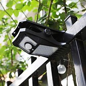 abordables Éclairage d&#039;armoire-lampadaire solaire usb charge directe éclairage à double alimentation à LED avec réglage à trois niveaux détection intelligente du corps humain installation portable adaptée aux murs des magasins