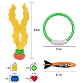 economico Piscine, Vasche Idromassaggio &amp; Forniture-Giocattoli per vasca da bagno Giocattoli estivi soia / 19 pcs Bambini per attività acquatiche e festa in piscina