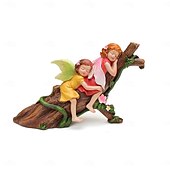 economico sculture e statue da giardino-ornamento creativo in resina - statua in miniatura di fata addormentata, fata dei fiori addormentata da esterno, accessori per giardini fatati, bonsai &amp;decorazione del prato