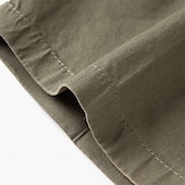 cheap Dress Shorts-Men's Shorts Dress Shorts Summer Shorts Work Shorts Golf Shorts Buttons Multi Pocket Plain Comfort Wearable Knee Length Outdoor Daily Holiday Fashion Casual Black Army Green