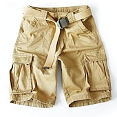 economico Classico-Per uomo Pantaloncini cargo Pantaloncini mimetici Shorts Pantaloncini Estivi Multi-tasche Tasca con Patta Semplice Mimetico Comodità Indossabile Lunghezza al ginocchio All&#039;aperto Sport Quotidiano