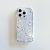 Χαμηλού Κόστους iPhone Θήκες-Θήκη τηλεφώνου για iPhone 16e iPhone 16 iPhone 16 Pro iPhone 16 Pro Max iPhone 15 iPhone 15 Pro Max iPhone 14 Pro Max πίσω θήκη ανθεκτική σε χτυπήματα retro TPU ακρυλικό