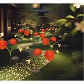 halpa Maisemavalot-2 kpl led aurinko kukka valot 6 leds ulkoterassi maisema valo joulu häät juhlat lomakodin piha polku koristelu