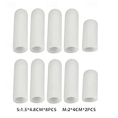 voordelige Persoonlijke Verzorging &amp; Gezondheid-10st/20st gel vingerbeschermers vingerkappen siliconen vingertoppen bescherming - vingerbeschermers geweldig voor triggerfinger vingerartritis vingerknakken en andere vingerpijnverlichting