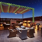 preiswerte Solarschulenleuchten-10m-100 LED-Perlen Solarleuchten für den Außenbereich Klettertiger Kupferdraht Lichterkette Innenhof Garten Hochzeit Party Balkon Festival Atmosphäre dekorative Lichterkette