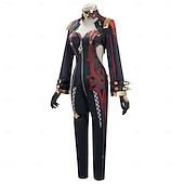 halpa Anime-asut-Elementtisaaga Mavuika Anime Cosplay-Asut Cosplay-Peruukit Cosplay-puvut Cosplay-Peruukit Halloween Naamiaiset Suoritus Juhla Takki Trikoot / Kokopuku Käsineet Käyttötarkoitus Naisten Aikuisten