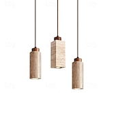 abordables Suspension-18 cm Design de Lanterne Suspendue Formes Géométriques Suspension Pierre Style Artistique Style Formel Le style rétro ancien Traditionnel / Classique 110-120V 220-240V