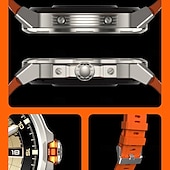 Χαμηλού Κόστους Smartwatch-696 SK50 Εξυπνο ρολόι 1.93 inch Έξυπνο ρολόι Bluetooth Βηματόμετρο Υπενθύμιση Κλήσης Παρακολούθηση Ύπνου Συμβατό με Android iOS Γυναικεία Άντρες Κλήσεις Hands-Free Υπενθύμιση Μηνύματος IP 67