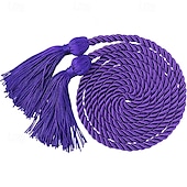 abordables Costumes Carrière et Déguisements Profession-Lot de 10 cordons d&#039;honneur de remise de diplôme de 67 pouces, cordons d&#039;honneur à pompon de remise de diplôme, cordons d&#039;honneur en vrac pour étudiants diplômés