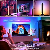 cheap LED Floor Lamp-LED Light Bars Mood Light  Multiple Lighting Effects Ambient Lighting Flow Light Bar Gaming/TV/PC/Room