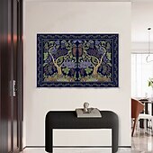 preiswerte Baum des Lebens Wandteppich-Baum des Lebens hängender Wandteppich Wandkunst große Wandteppich Wandmalerei Dekorfoto Hintergrunddecke Vorhang für Zuhause Schlafzimmer Wohnzimmer Dekoration