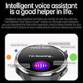 abordables Relojes inteligentes-696 ET456 Reloj inteligente 1.56 pulgada Smartwatch Reloj elegante Bluetooth ECG + PPG Podómetro Recordatorio de Llamadas Compatible con Android iOS Hombre Llamadas con Manos Libres Recordatorio de