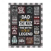 abordables Couvertures et plaids-couverture fête des mères, une lettre à maman, cadeau fête des mères, couverture douce et confortable, cadeau parfait pour maman, motif floral ou cœur, chaud et confortable