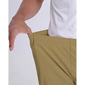 cheap Classic-Men&#039;s Cargo Shorts Shorts Summer Shorts Drawstring Elastic Waist Multi Pocket Eagle National Flag Comfort Wearable Knee Length Outdoor Sport Daily Fashion Casual Black Navy Blue