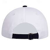 levne Pánská baseballová čepice-Pánské Kšiltovka Sluneční klobouk Trucker Hat Bílá černá / bílá Směs bavlny a polyesteru Výšivka Módní Na běžné nošení Denní Písmeno Kotva Nastavitelná Proti sluci Prodyšné