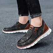baratos Ténis para Homem-tênis masculino moderno slip-on, malha cinza com sola acolchoada, conforto leve para uso diário