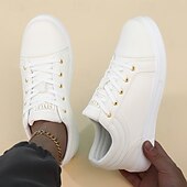cheap Casual Sneakers-Men's Red Leather Sneakers with Sleek Design - Bold Casual Streetwear for Everyday Comfort